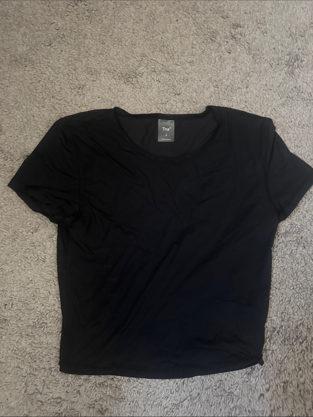 TNA Black Short Sleeve Crew Tee